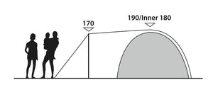 Outwell Cloud 5 Plus Tent 2025