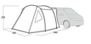 Easy Camp Vehicle Awning Eidfjord Drive Away Awning 2025