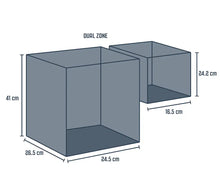 Outwell Cool Box Arctic Chill 41 Dual Zone Compression Cooler