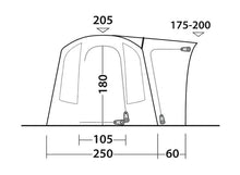 Outwell Daytona Air Drive Away Awning 2025