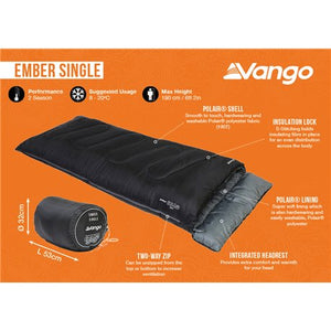 Vango Ember Single Sleeping Bag