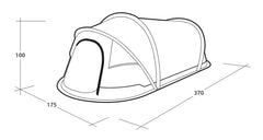 Outwell Nexion 2 Pop Up Tent - Forest