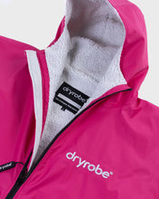 Dryrobe Advance Long Sleeve Hot Pink / Grey