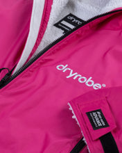 Dryrobe Advance Long Sleeve Hot Pink / Grey