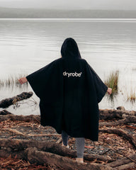 Dryrobe One Size Rainproof Poncho - Black
