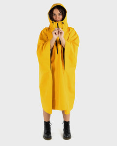 Dryrobe One Size Rainproof Poncho - Yellow