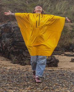 Dryrobe One Size Rainproof Poncho - Yellow