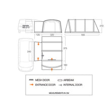 Vango Galli Air TC Low Drive Away Awning