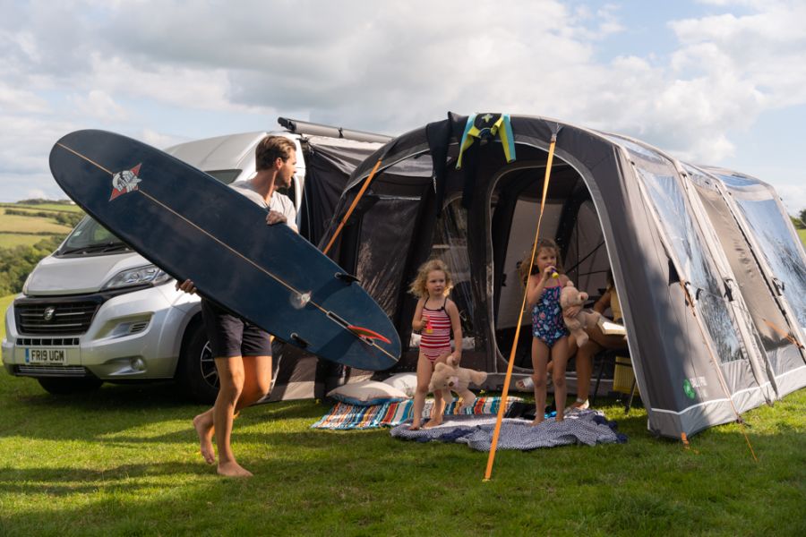 Vango Galli Pro Air Mid Drive Away Awning - Main Image