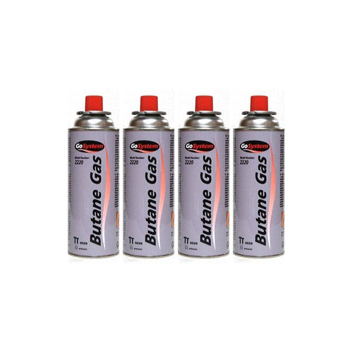 Go System - 4 Pack Gas Canisters - 220g