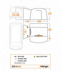 Vango Cove III Mid Air Drive Away Awning 2026