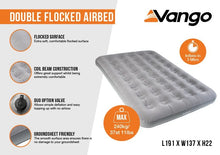 Vango Double Flock Airbed