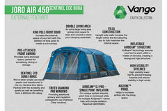Vango Joro Air 450 Sentinel Eco Dura Package