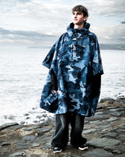Dryrobe One Size Rainproof Poncho - Blue Camo