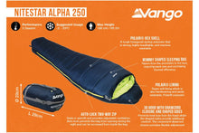 Vango Nitestar Alpha 250 Sleeping Bag