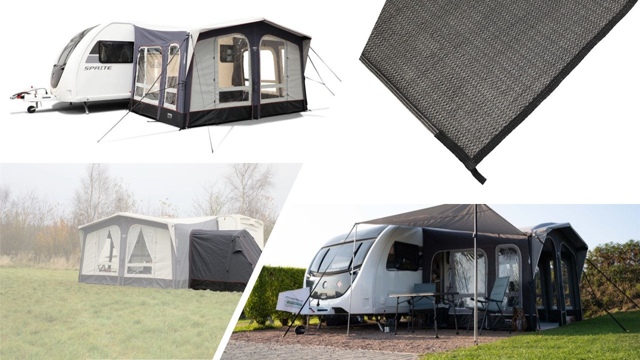 Vango Riviera Air Awning 390 Elements TC Package With Free Tall Annex