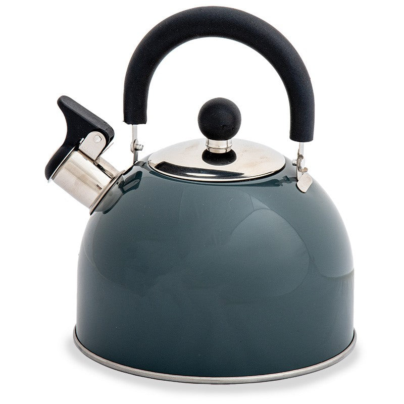 Quest Hamilton slate stainless steel whistling kettle (2L)