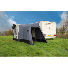 Vango Riviera Air Awning 390 Elements TC Package With Free Tall Annex Elements TC - Riviera, Caravan Awning Side Canopy and    CP225 - Breathable Fitted Carpet - Riviera 390