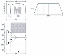 Kampa Voyager Air Low Drive Away Awning
