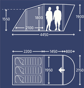 Kampa Brean 4 Tent