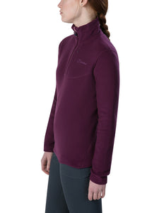 Berghaus Womens Half Zip Micro Fleece Purple