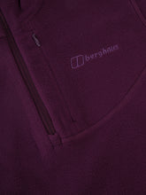 Berghaus Womens Half Zip Micro Fleece Purple