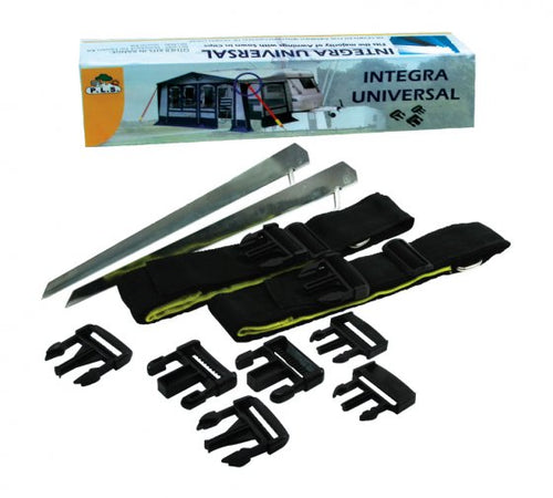 Universal Tie Down Kit for awnings with Sewn in Clips