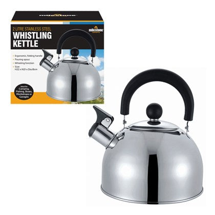 Buy Vango Stainless Steel Whistling Camping Kettle - 2 Litre