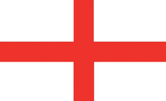 England St George Cross Flag 5ft by 3ft, windsocks