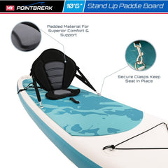 M.Y 10ft 6in Paddle Board Package with Kayak Seat