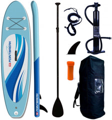 M.Y 10ft Blue Inflatable Paddle Board Package -Blue