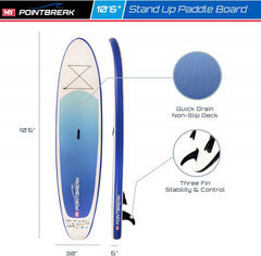 M.Y 10ft 6in  Paddle Board Package - Blue