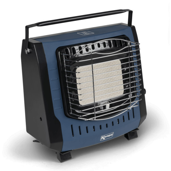 Kampa Hottie Portable Gas Heater - 2kW Ceramic Burner, Piezo Ignition, Uses Standard 227g Gas Canisters