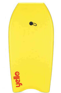 Yello 33" Slick Zig Zag Bodyboard (Yellow)