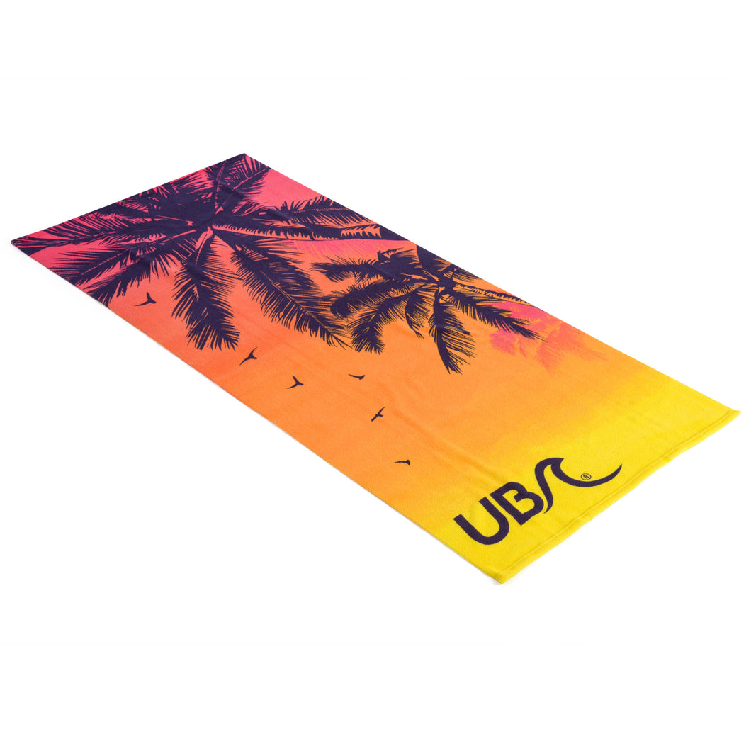 Urban Beach Sunset Microfibre Beach Towel