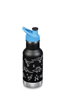 Klean Kanteen Insulated Kid Classic (355ml) - Paper Dinos