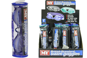 M.Y"  Anti-Fog British Standard  Swimming Goggles