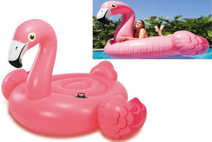 Intex Inflatable Flamingo Ride On Beach Toy