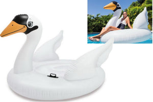 Intex Inflatable Swan Ride On Beach Toy 