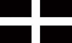 Cornwall St Piran Flag 5ft by 3ft, windsocks
