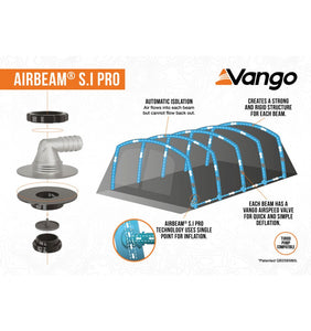 Vango Anantara IV Air TC 650XL Tent With FREE CARPET, FOOTPRINT AND STUDIO LARGE TA010