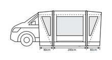 Outdoor Revolution Cayman Combo Low Air drive-away awning 2021 Model