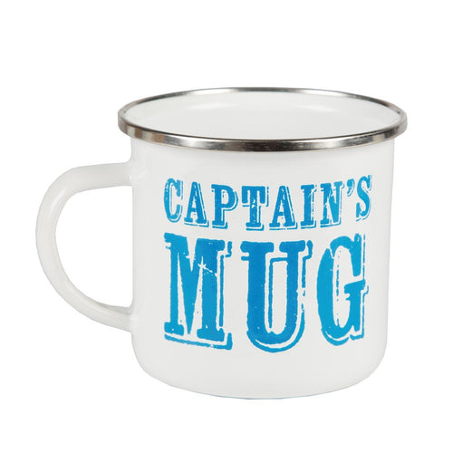 Sass and Belle Enamel Captains Mug