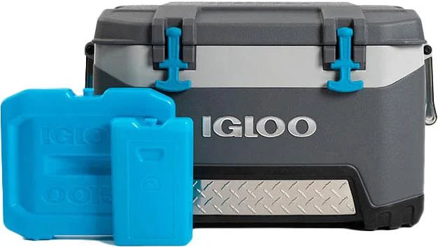 (4 pack) Igloo MaxCold Small Ice Freeze Block - Blue