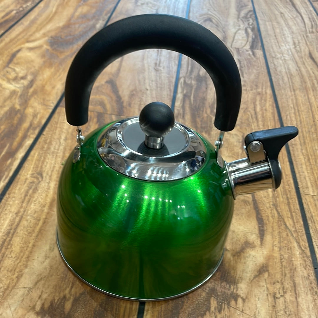 Compact Whistling Kettle Green