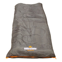 Milestone Envelope Sleeping Bag - Single - 2 Seasons