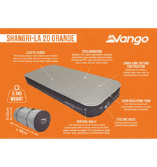 Vango Shangri-La II 20 Grande Self Inflating Mat