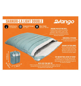 Vango Shangri-La Light Double Sleeping Bag