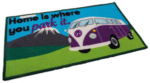 Quest Washable home is where you park it Campervan mat